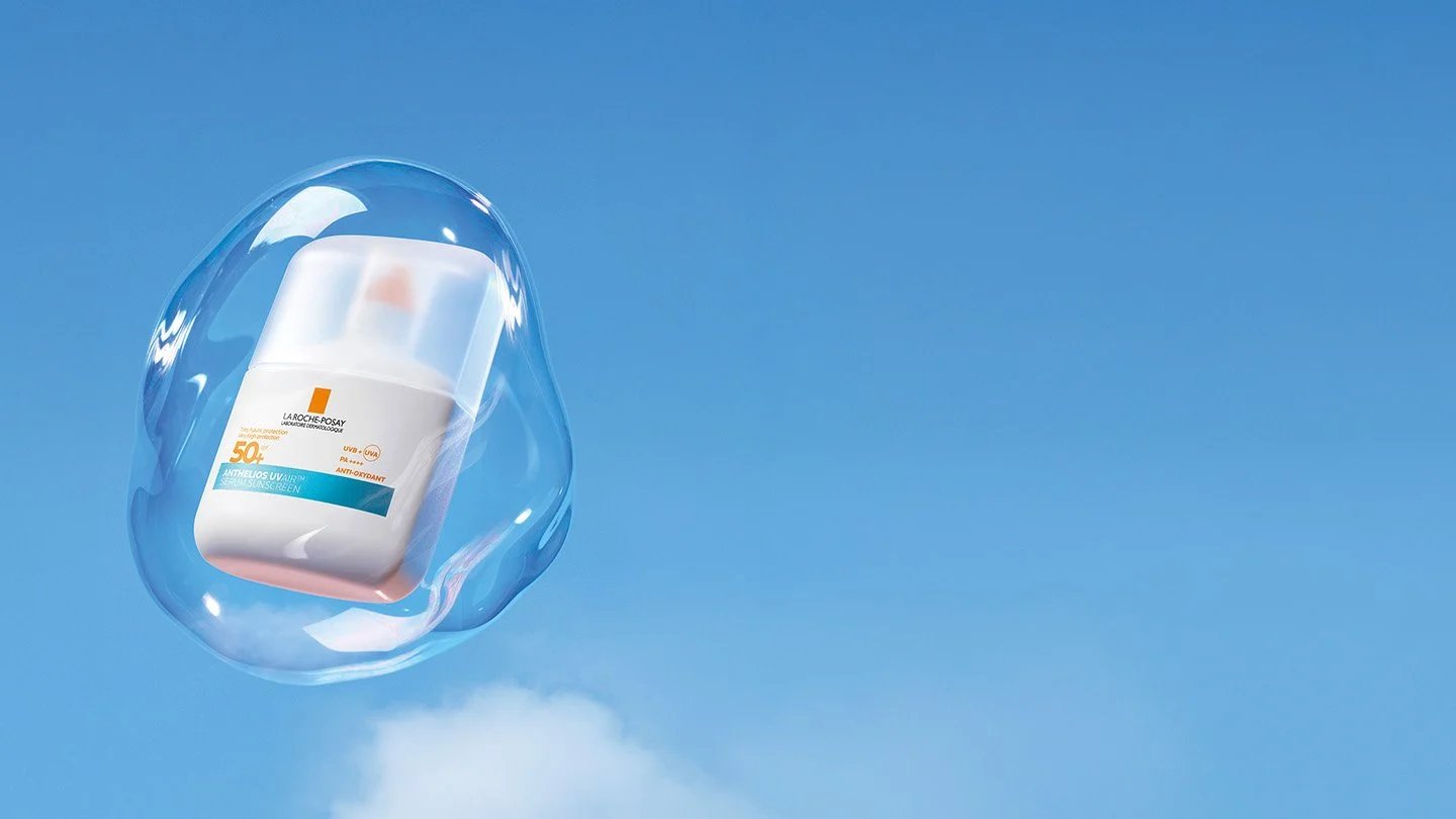 NYHET: ANTHELIOS UVAIR SPF50+SERUM SOLKREM SOM ER LETT SOM LUFT