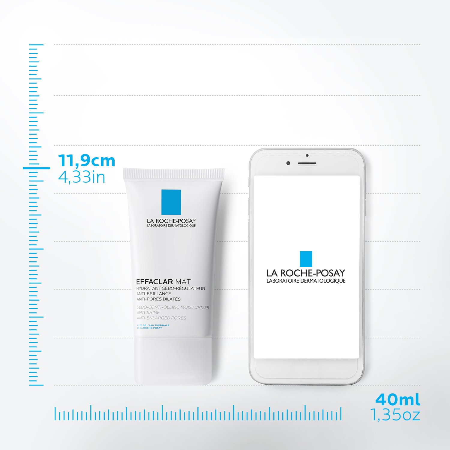La Roche Posay Produktsida Tendens till akne Effaclar Mat Sebo Controlling 40ml