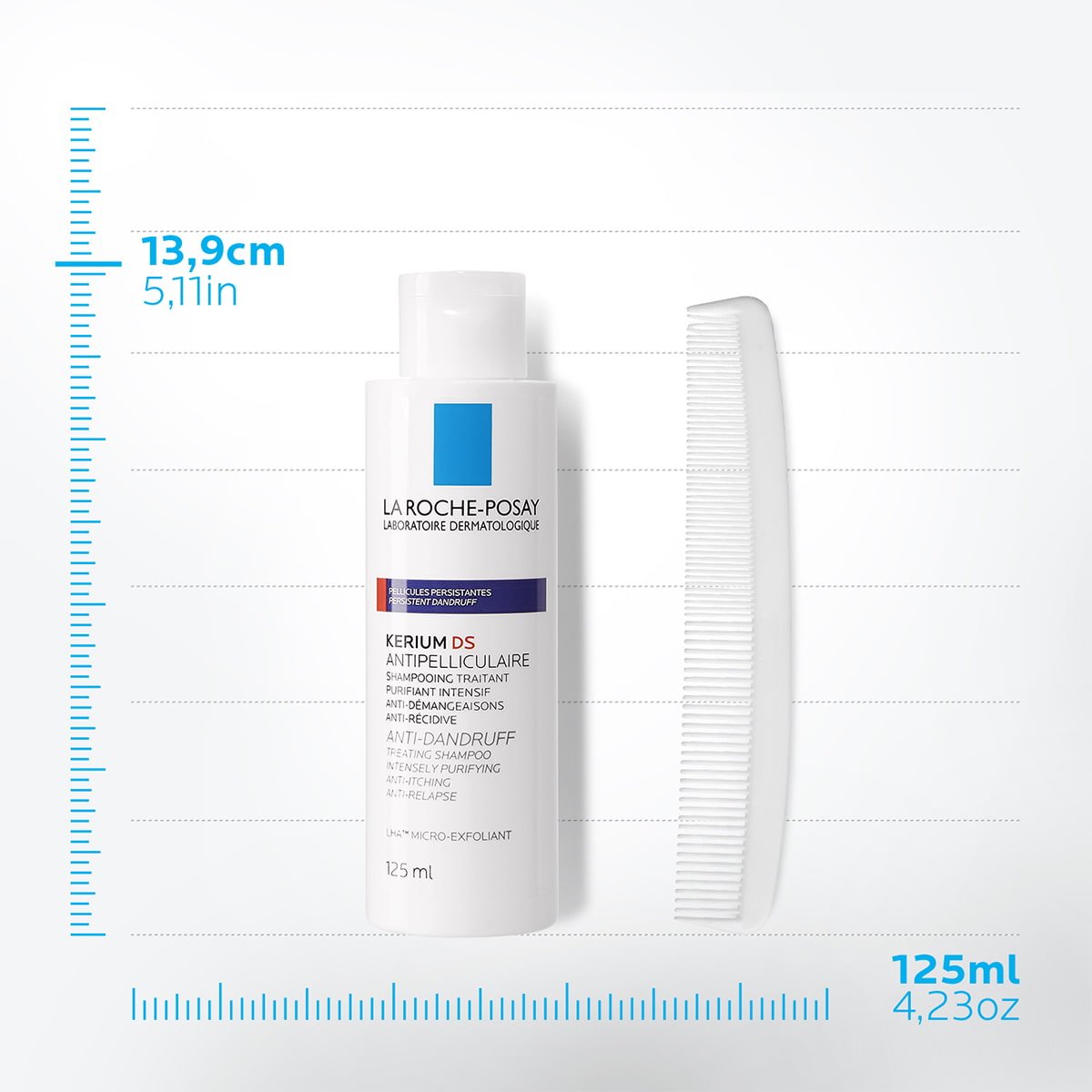 La Roche Posay ProduktSide Kerium DS Anti Dandruff Treatment Shampoo 12