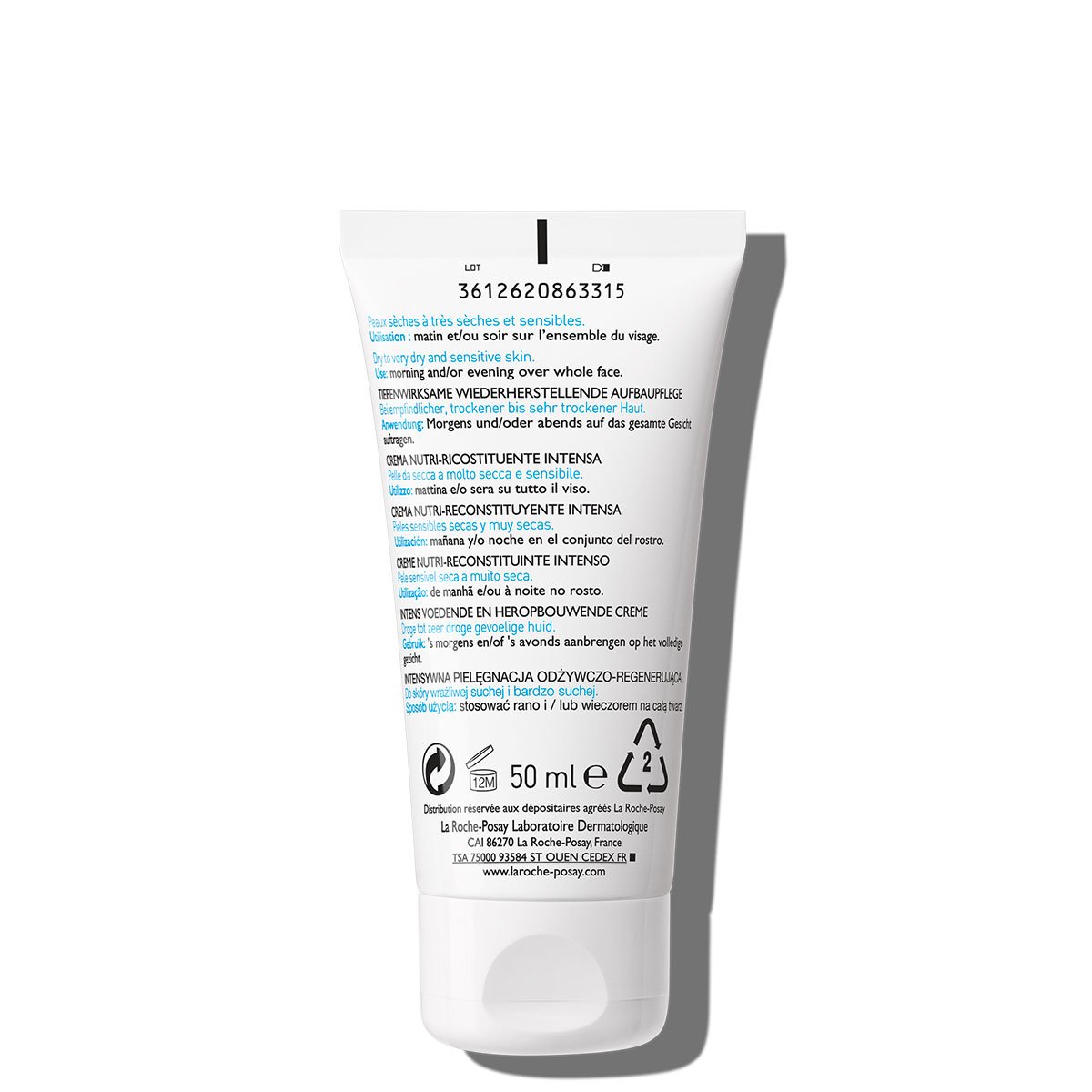 La Roche Posay Produktsida Ansiktsvård Nutritic Intense Cream 50ml 33378
