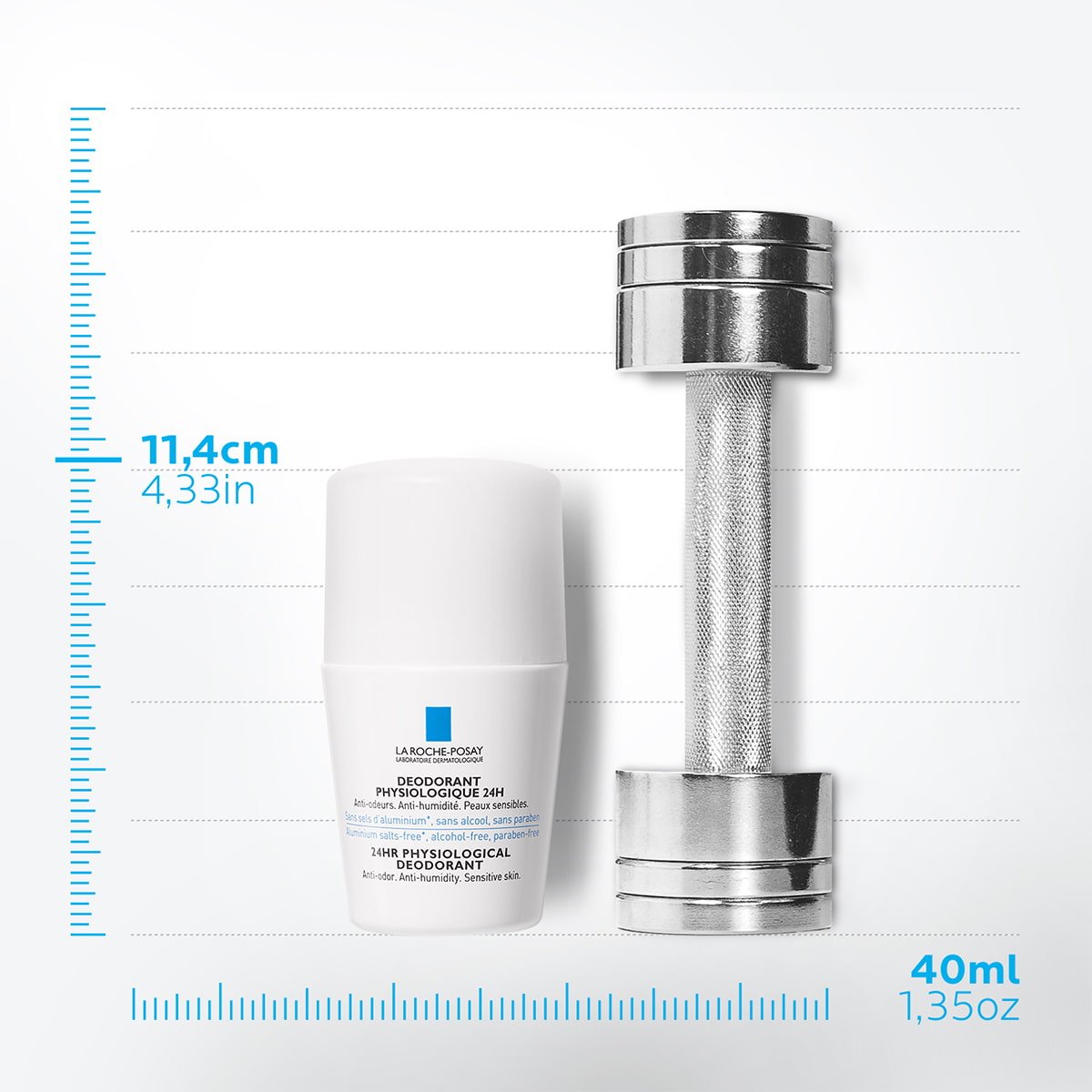 La Roche Posay ProduktSide Deodorant Physiological Roll On 24h 50ml 33