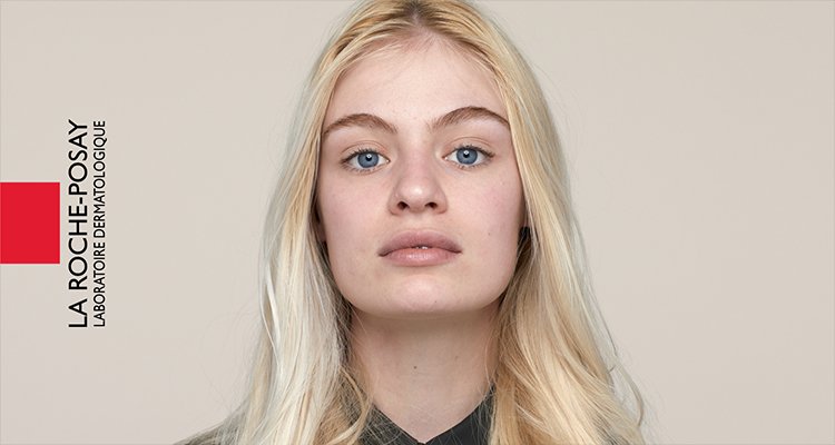 La Roche Posay Sensitive Toleriane Sminke Lys Beige Chloe Før